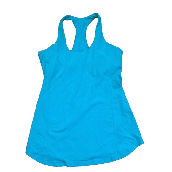 lululemon athletica Tops - Lululemon Athletica Racerback Blue Tank Top